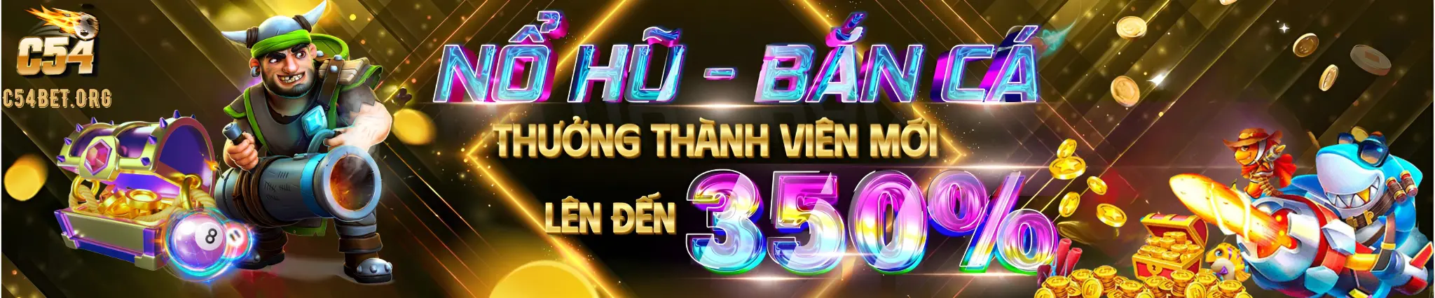 Khuyến mãi nổ hũ bắn cá banner